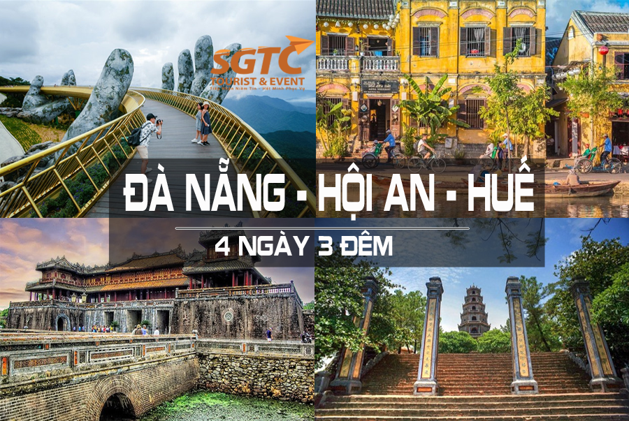 Tour Du Lịch Đà Nẵng - Hội An - Huế 4 Ngày 3 Đêm | Sài Gòn Thành Công